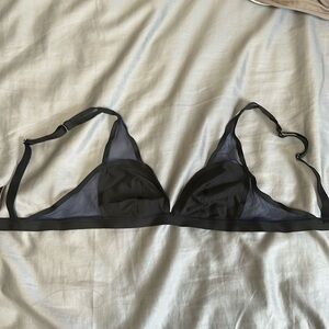 Victoria’s Secret Navy and Black Bralette - Small